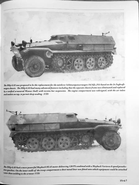 Panzer Tracts No. 15-4 - Schützenpanzer Sd.Kfz 251 to Vollketten M.S.P Kätzchen Book