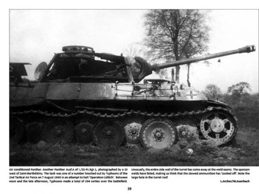 Panzerwrecks 8: Normandy 1 - WW2 Panzer book. Panther tank