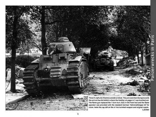 Panzerwrecks 15 - WW2 Panzer book. Beutepanzer. Liberation of Paris