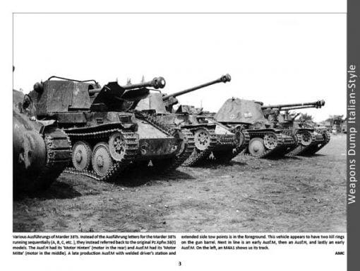 Panzerwrecks 13: Italy 2 - WW2 Panzer book. Marder 38T