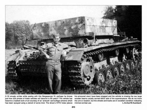Panzerwrecks 4 - WW2 Panzer book. Bergepanzer III