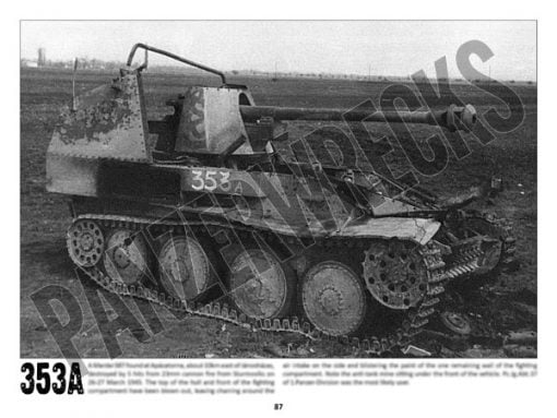 Panzerwrecks 20: Ostfront 3 - WW2 Lake Balaton Panzer wrecks book. Marder 38T