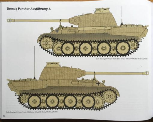 Panther - External Appearance & Design Changes. Panther tank book