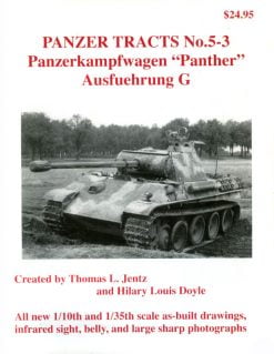 Panzer Tracts No.5-4 Panther II and Ausf.F 