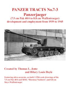Panzer Tracts No.7-3 - Panzerjäger - Waffenträger