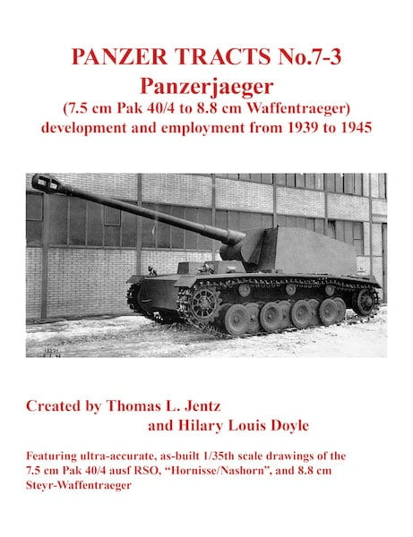 Panzer Tracts No.7-3 - Panzerjäger - Waffenträger