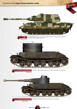 Paper Panzer: Prototypes & What if Tanks - Porsche Tiger Profiles