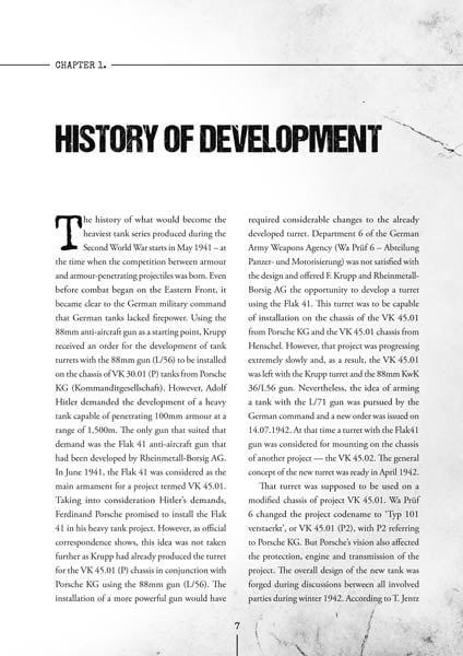 History of development
