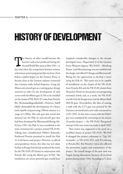 History of development