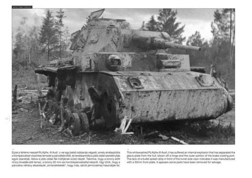 Wrecked hulk of an Ausf.J