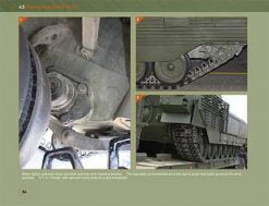 On a tank transporter - details of the running gear