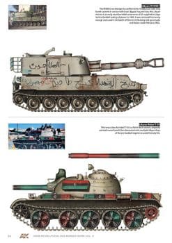 Libyan M-109 and T-55
