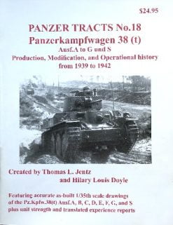 Panzer Tracts No 18 Panzerkampwagen 38 T Panzerwrecks