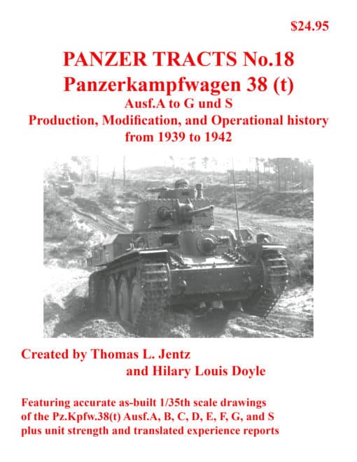 Panzer Tracts No.18 – Panzerkampwagen 38(t)