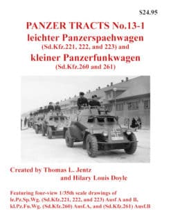 Panzer Tracts No.13-1 - leichter Panzerspähwagen & kleiner Panzerfunkwagen