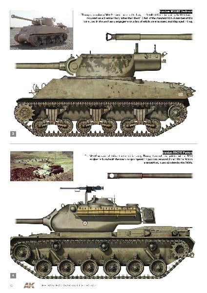 M36B1 and M47 Patton
