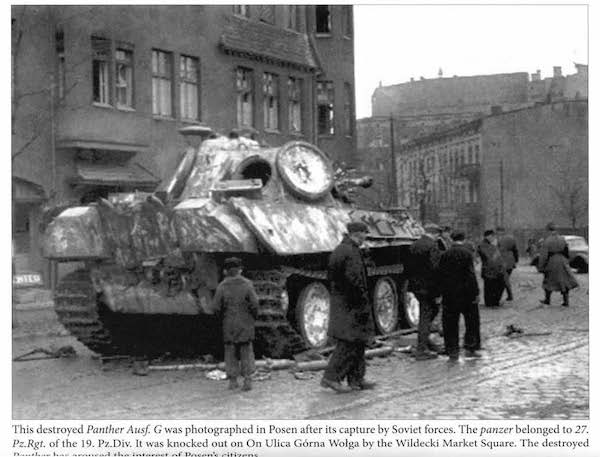 Baumann Günther Posen 45 Bastion auf der Warthe Dokumentation Tiger Panzer 