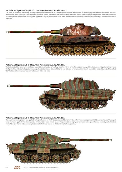 1944 German Armour in Normandy - Tigers again