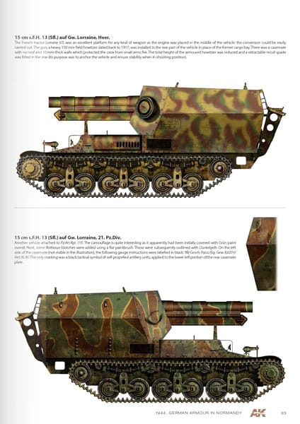 1944 German Armour in Normandy - 15cm LrS
