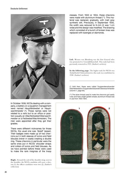 Deutsche Uniformen 1919-1945 - Officer