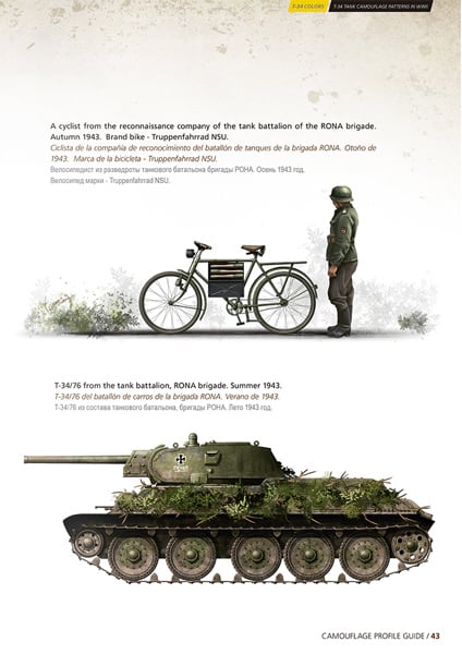 T34 and bicycle