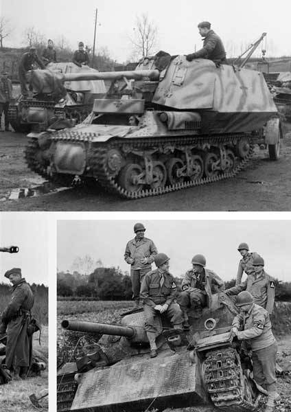 7.5cm auf GW LrS and Jagdpanzer IV