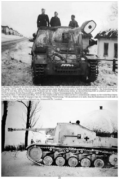 Marder II in the snow