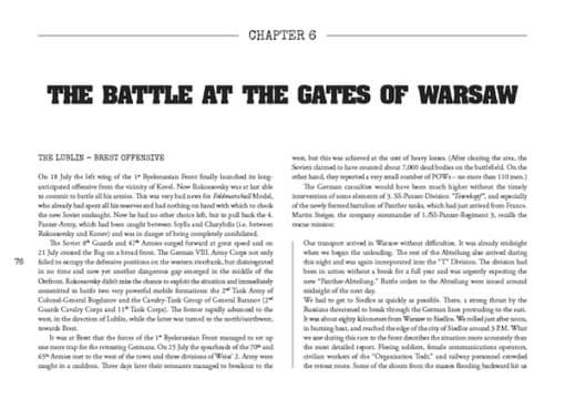 The Battle at the Gates of Warsaw