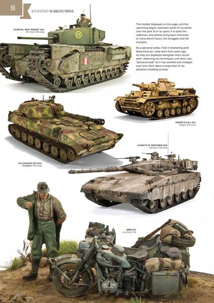Churchill tank, Krad and other models