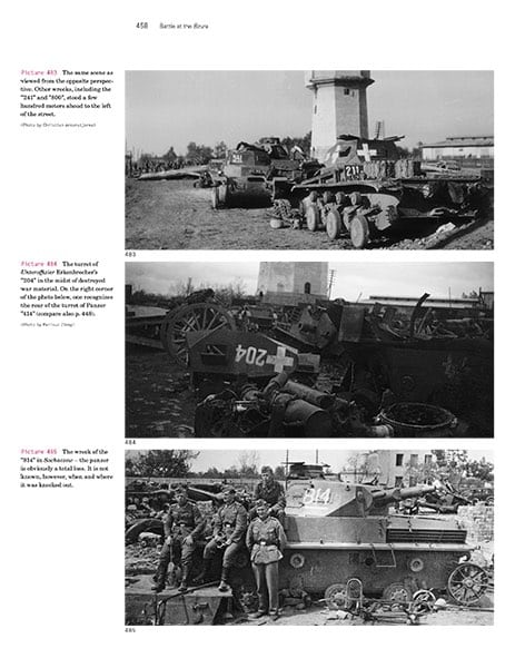 Wrecked Panzers in Poland