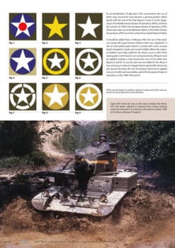 Styles of Allied star and M3 Light Tank