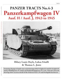 Panzer Tracts No.4-3: Pz.Kpfw.IV Ausf.H & Ausf.J