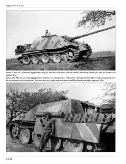 Two Jagdpanther with Motor Abdeckung (armour)