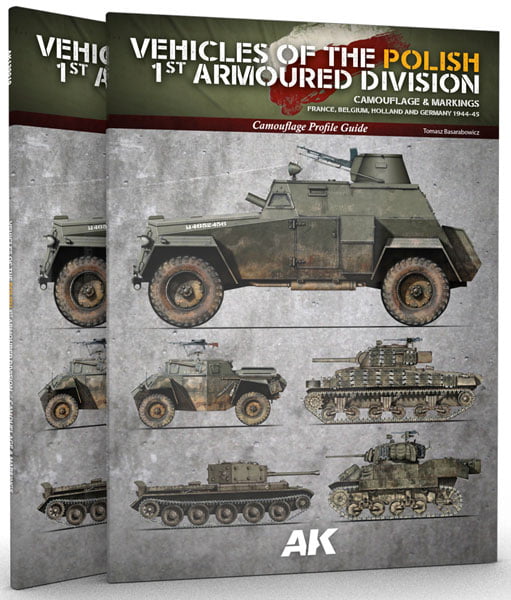 Vehicles of the Polish 1st Armoured Division - AK130010