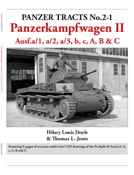 Panzer Tracts No.2-1: Panzerkampfwagen II Ausf.a/1, a/2, a/3, b, c, A, B & C