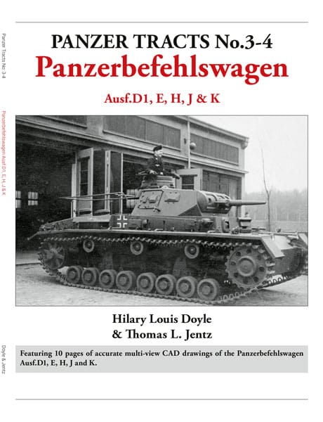 Panzer Tracts No.3-4: Panzerbefehlswagen Ausf.D1, E, H, J & K