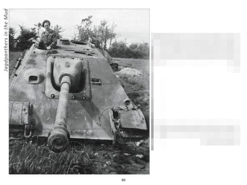 Jagdpanther in the mud