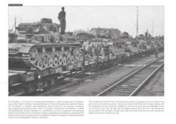 Panzers on a train