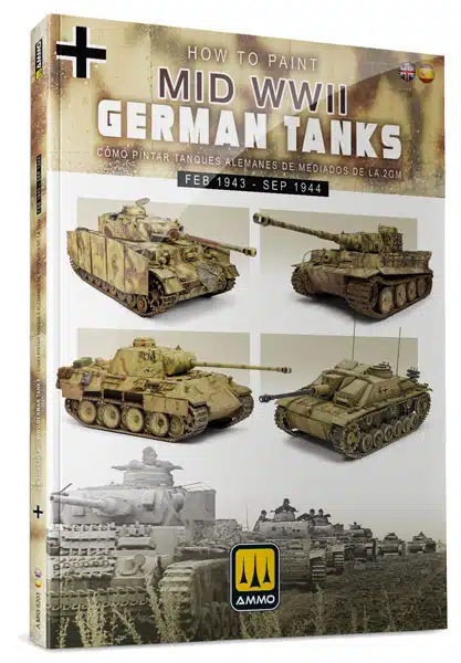 How to Paint Mid WWII German Tanks. 1943-1944 - MIG6303